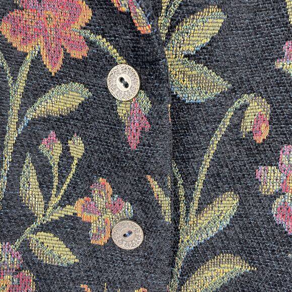 Studio Works Vintage Floral Jacket Size Medium - Picture 7 of 8